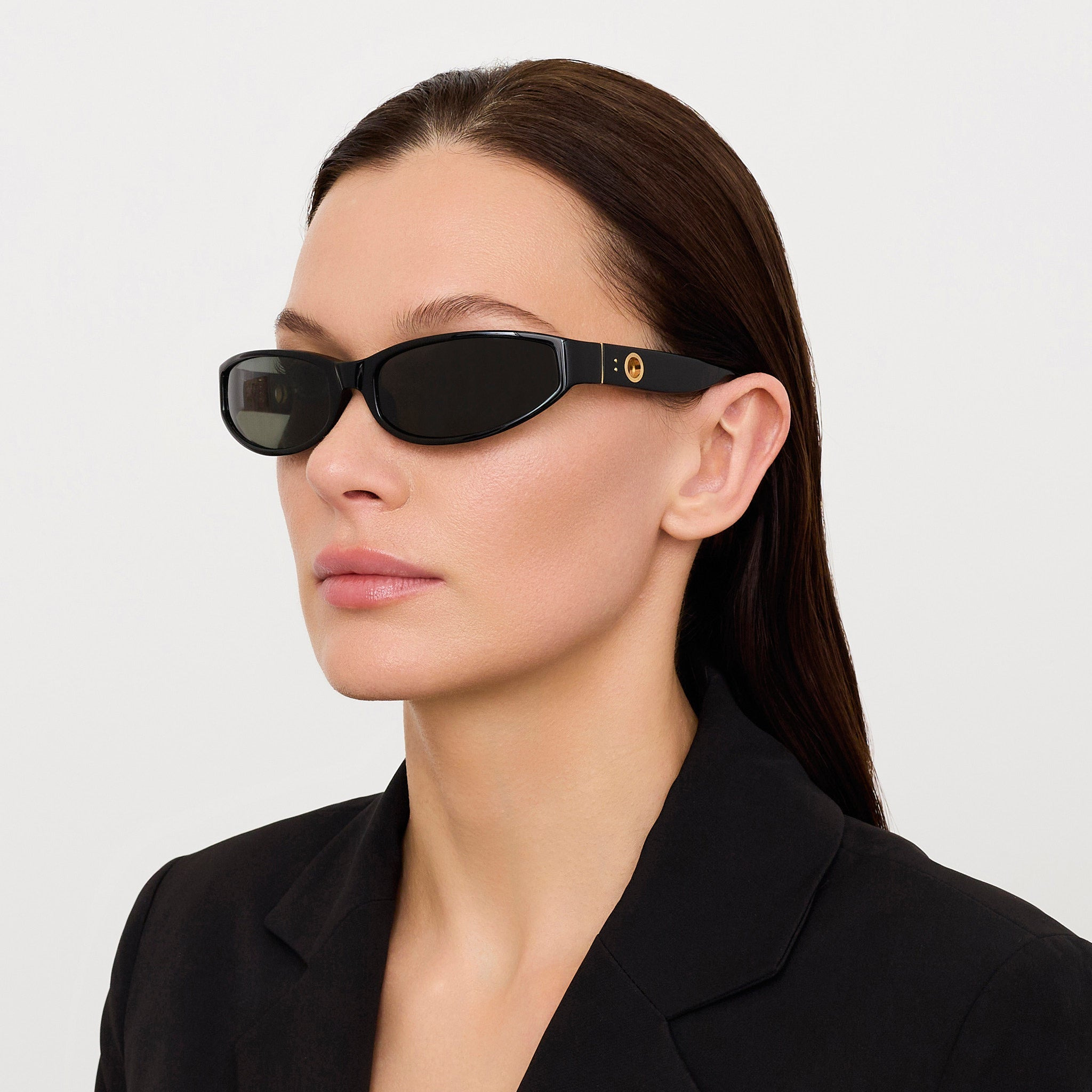 Etain Sunglasses in Black - 4