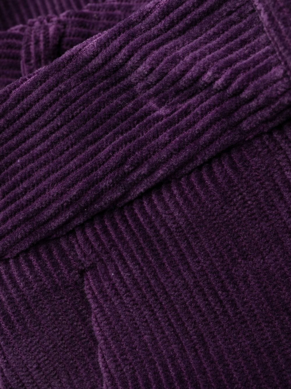corduroy straight-leg trousers - 6