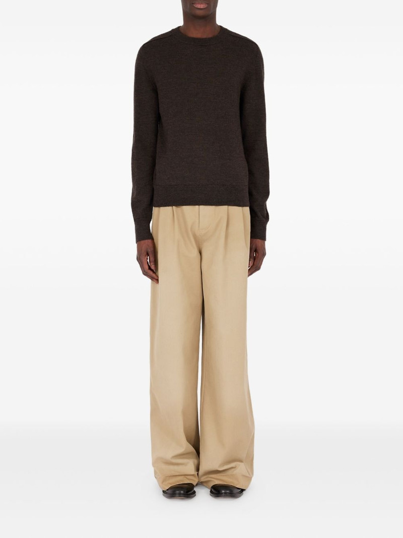 Maison Margiela elbow-patch wool sweater outlook