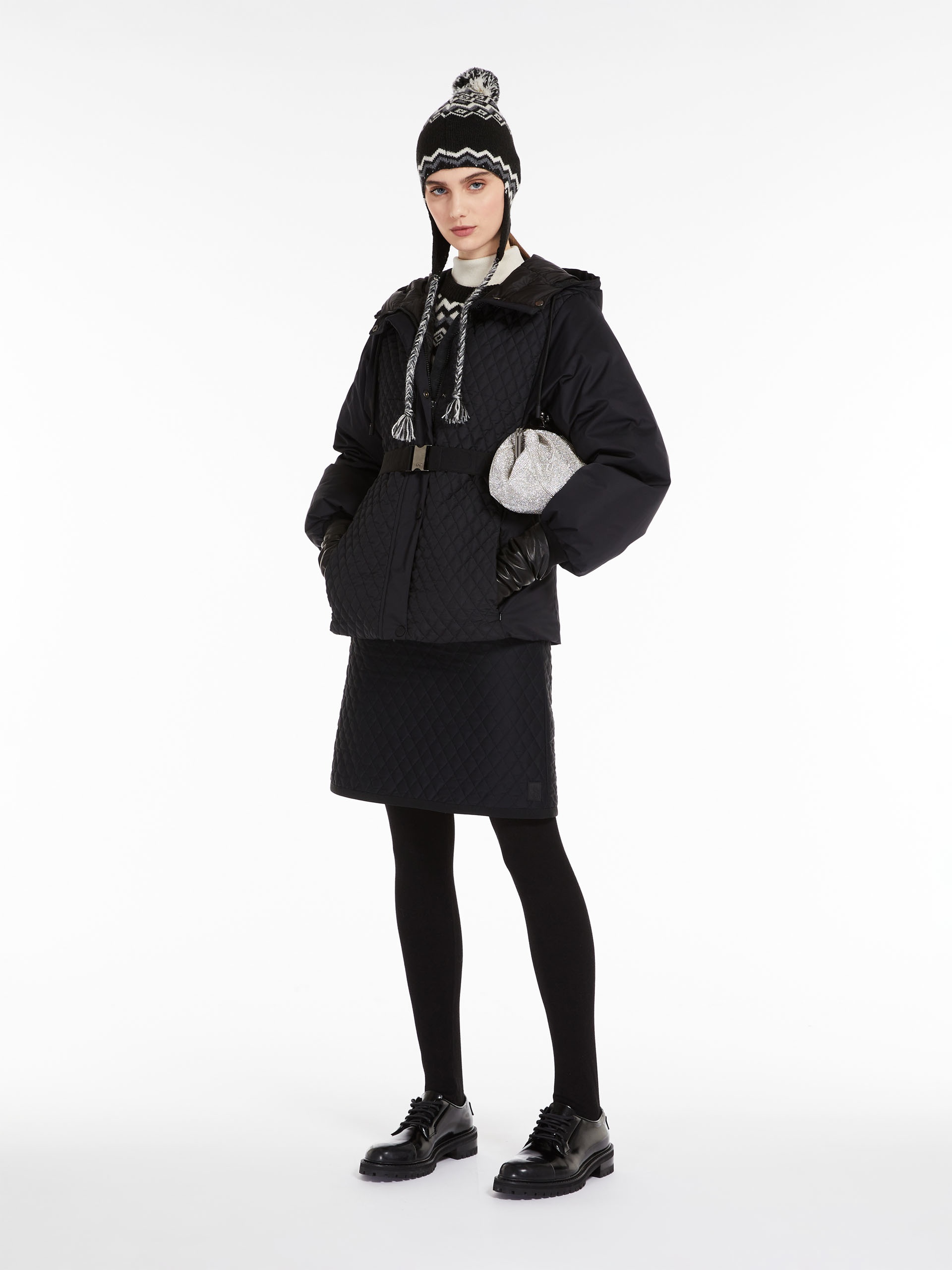 GIUGNO Technical jersey skirt - 2