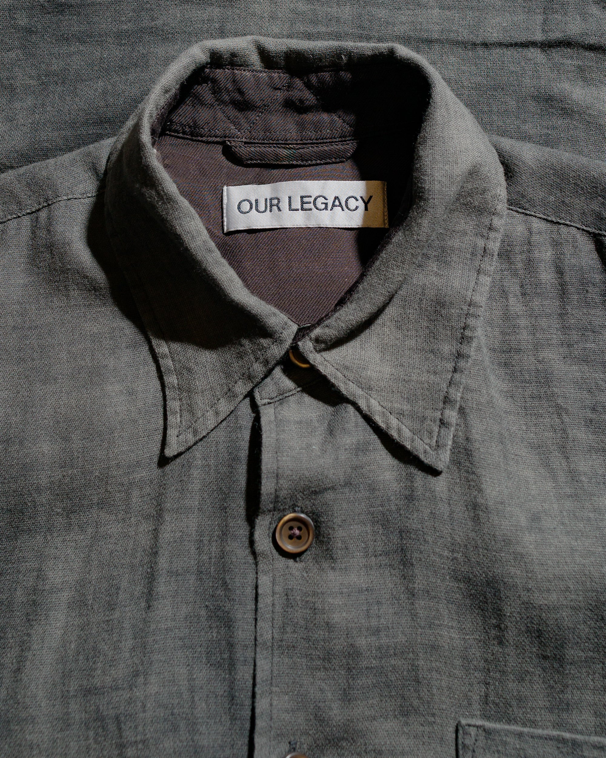 Above Shirt Dark Cloud Sparse Cotton Wool - 5