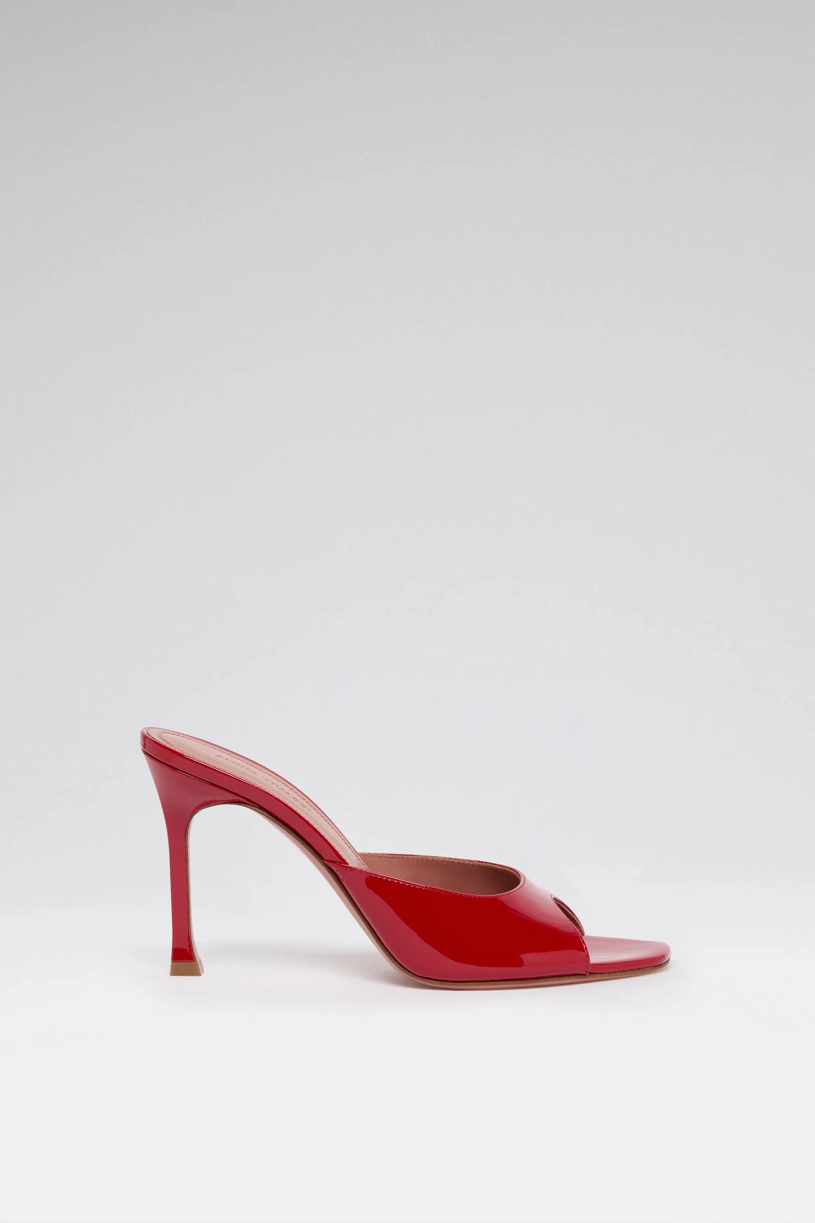 ALEXA SLIPPER 95 WINTER RED PATENT - 1