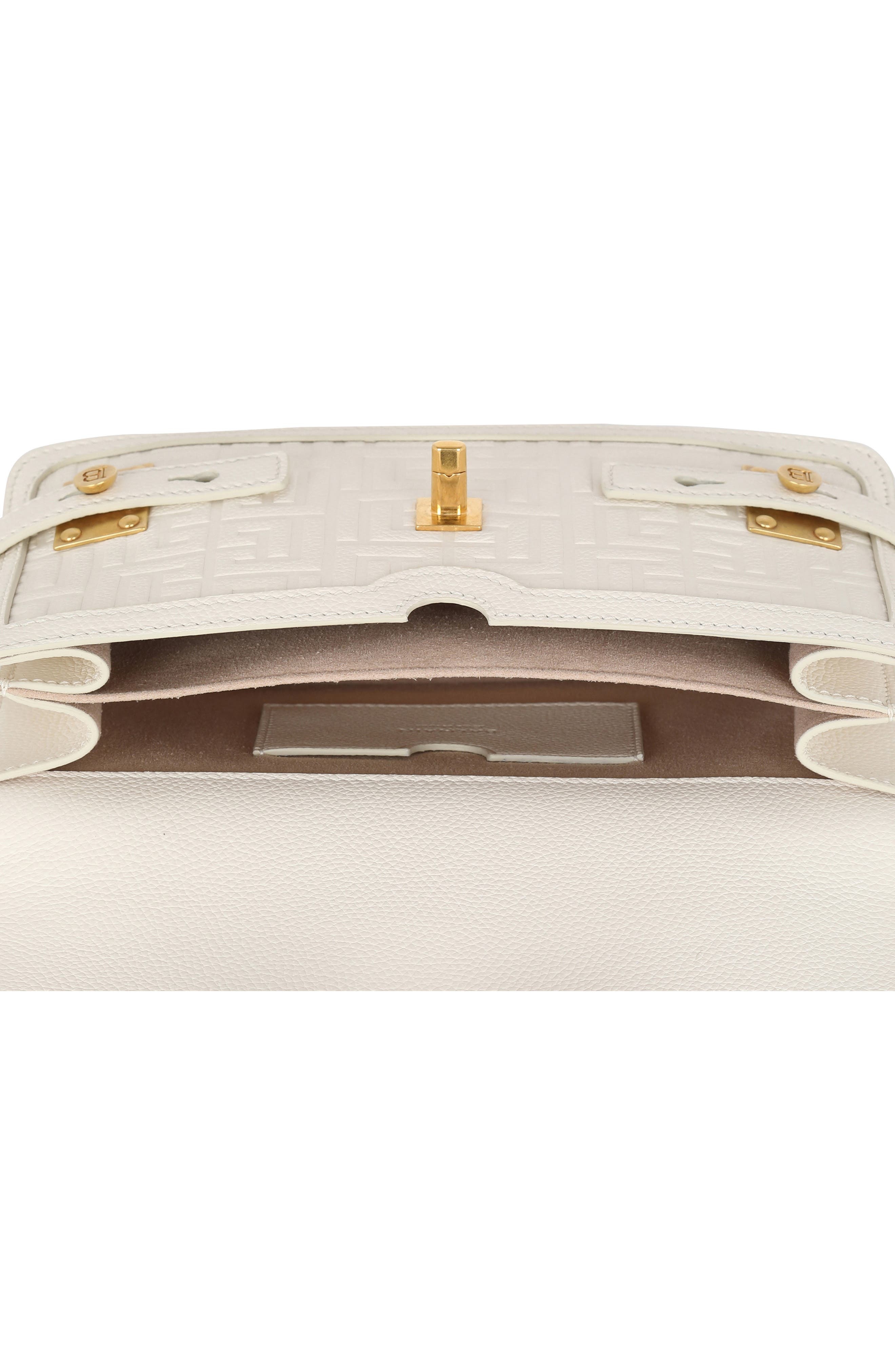 B-Buzz 24 Monogram Embossed Leather Top Handle Bag - 3