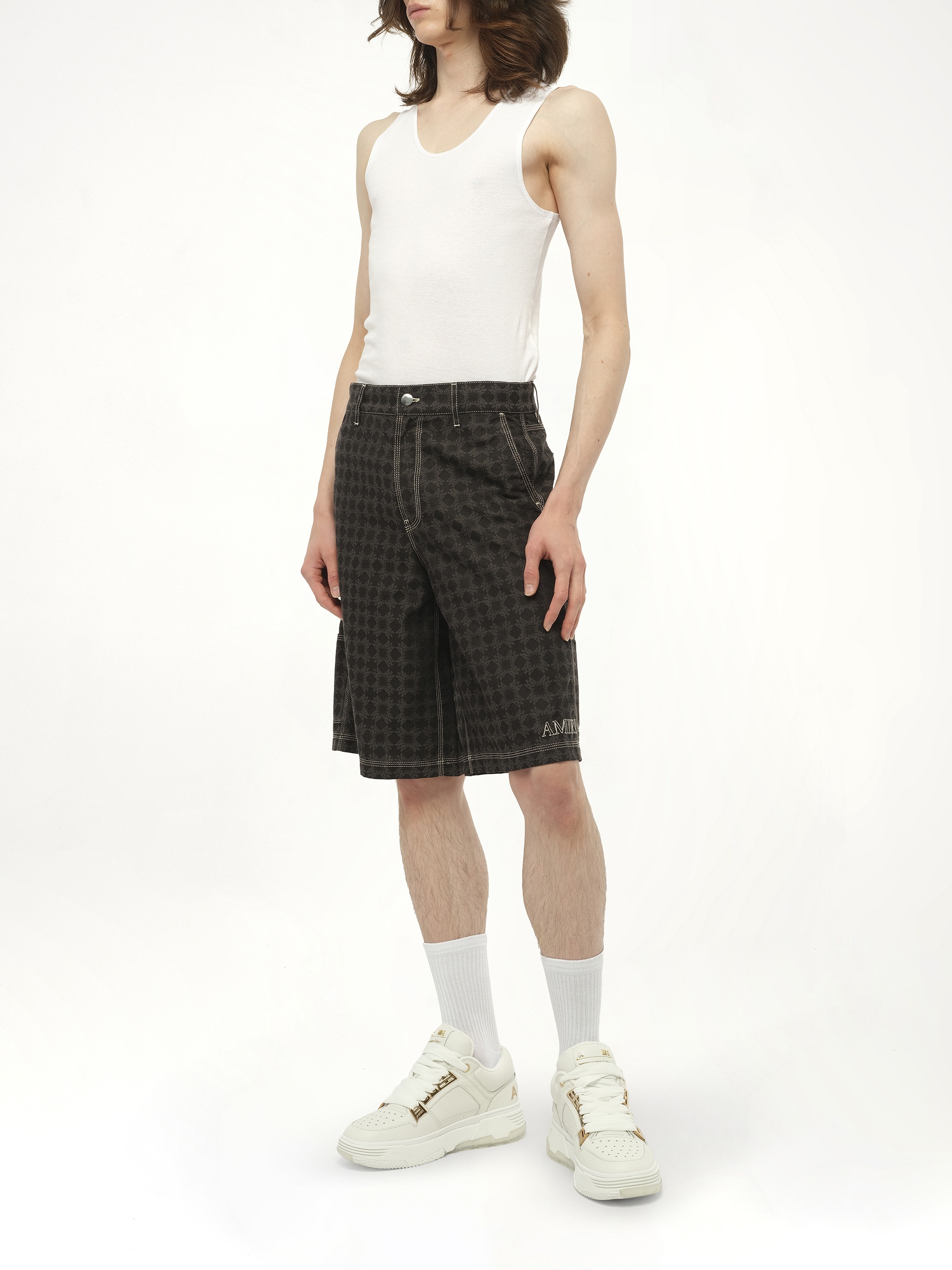 MA Quad Work Shorts in Black - 4