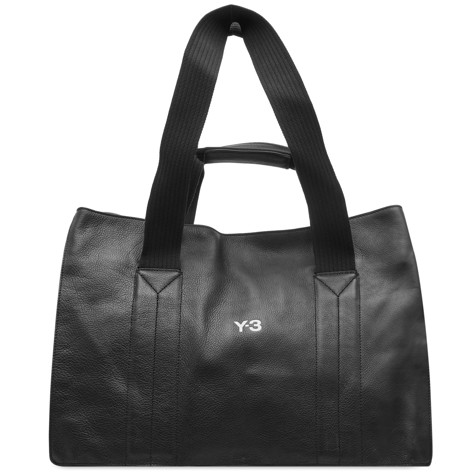 adidas Y-3 Lux Leather Bag - Grey