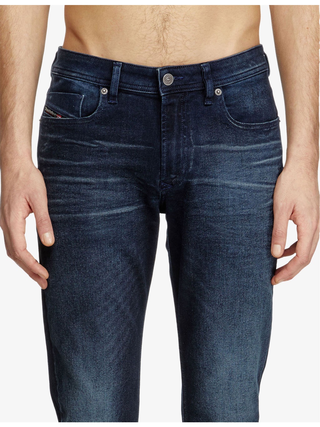 1979 Sleenker Logo-Patch Slim-Leg Stretch-Denim Jeans - 5