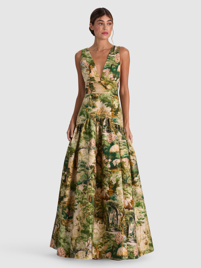 LILA STRUCTURED GOWN 4