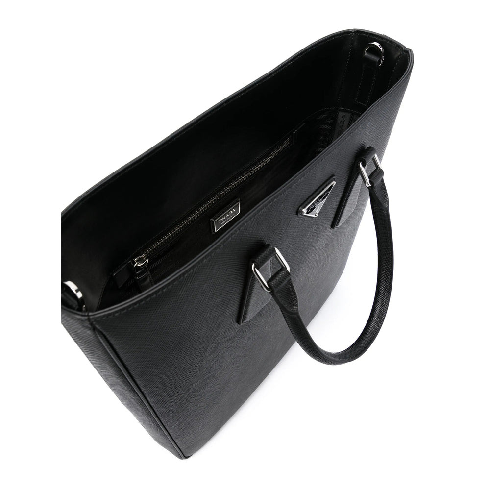 Prada Black Tote Bags Men - 2