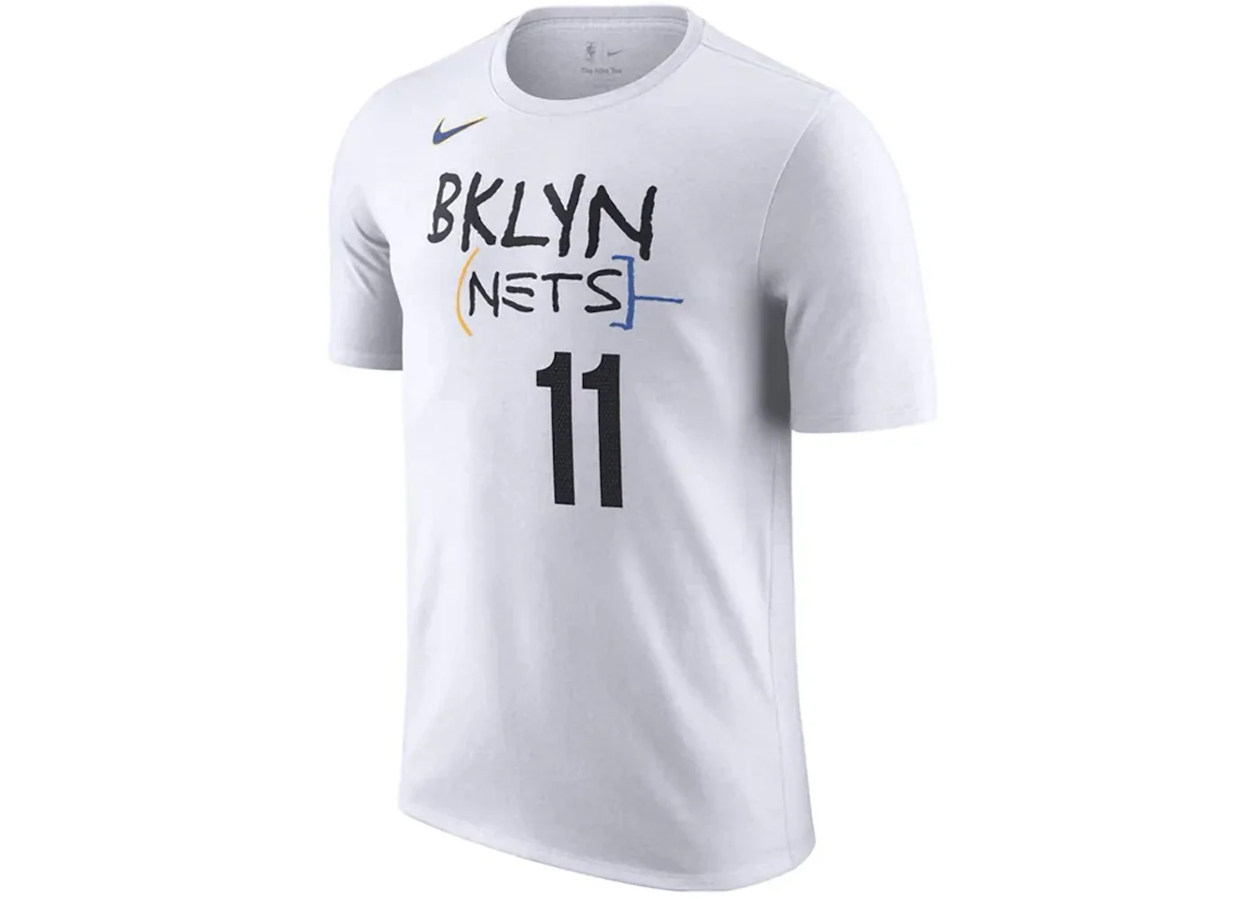 Nike NBA Brooklyn Nets Kyrie Irving City Edition T-shirt White - 1