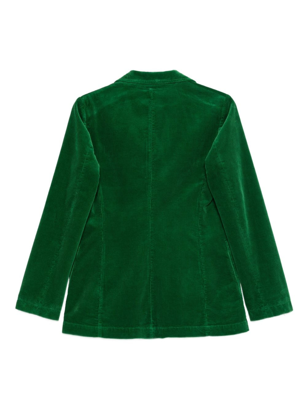 corduroy single-breasted jacket - 2