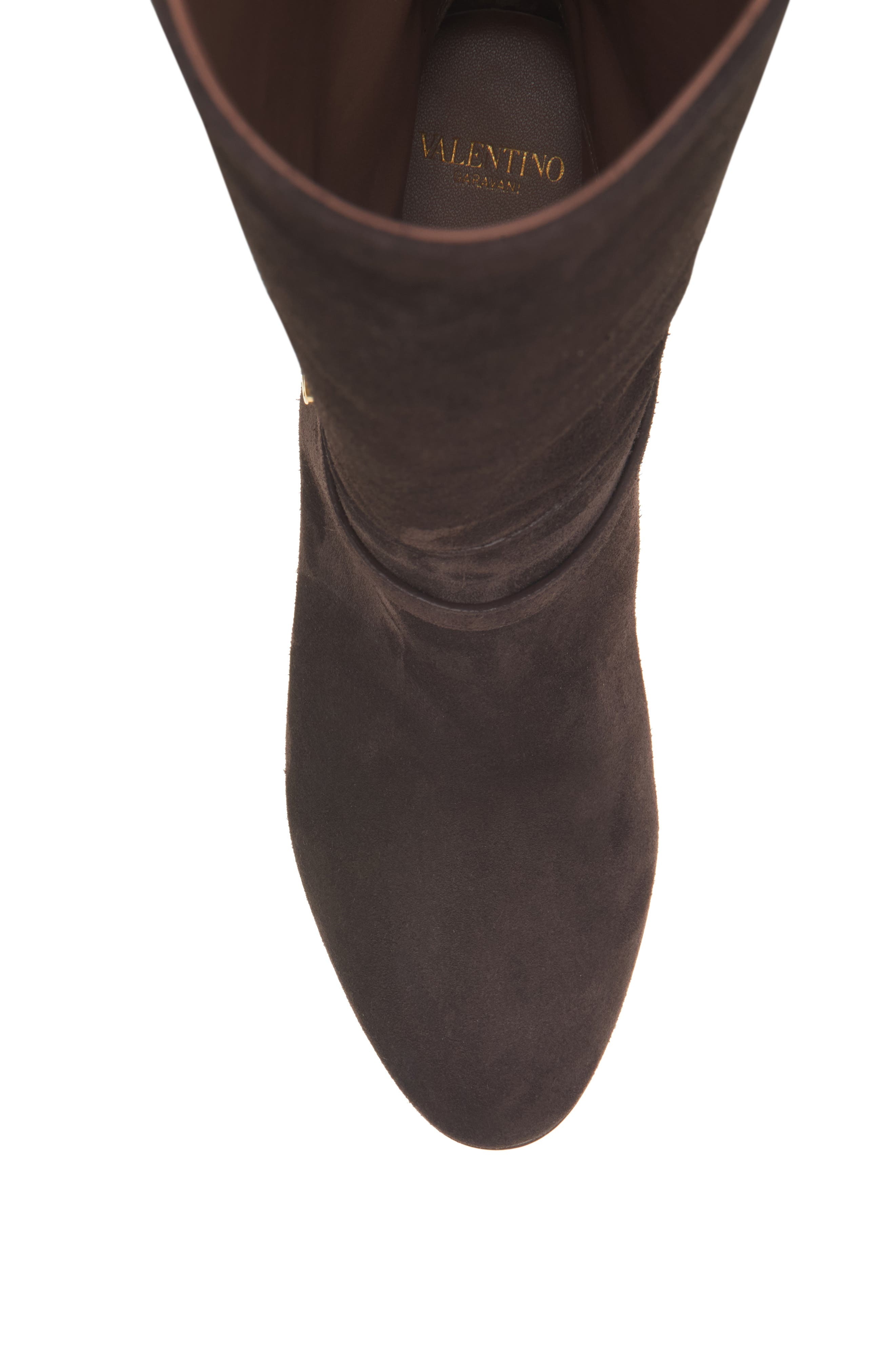 Valentino Garavani Pattie Tall Boot in Brown at Nordstrom - 5