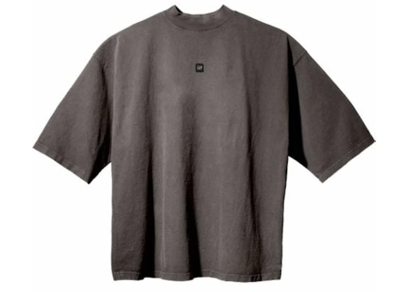 Yeezy Gap Engineered by Balenciaga Logo 3/4 Sleeve T-shirt Grey - 1