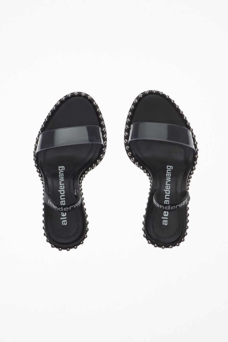 Alexander Wang NOVA 105mm PVC STRAP SANDAL outlook