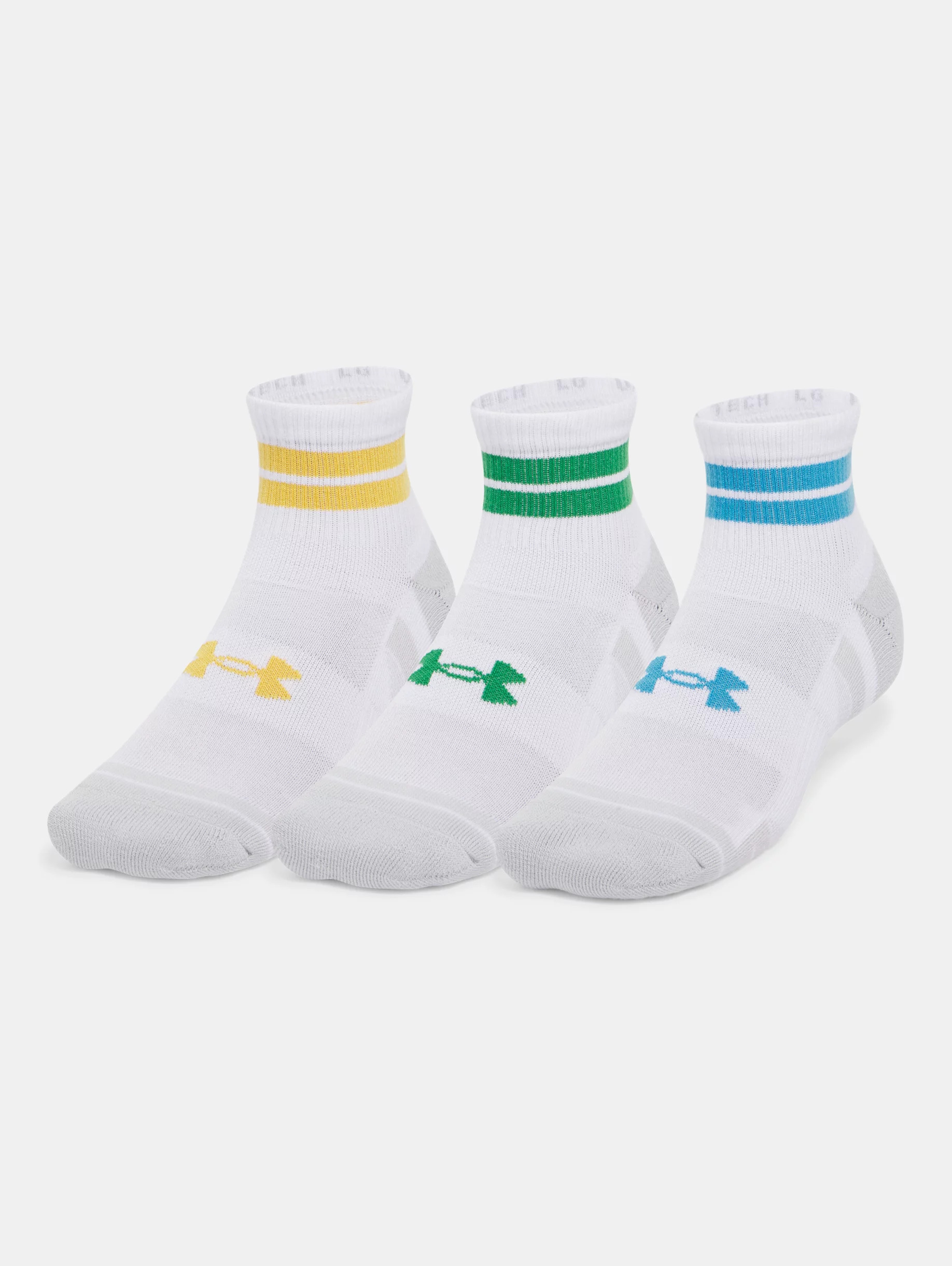 Unisex UA Performance Tech 3-Pack Quarter Socks - 3