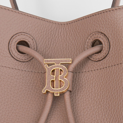 Burberry Grainy Leather Small TB Bucket Bag outlook