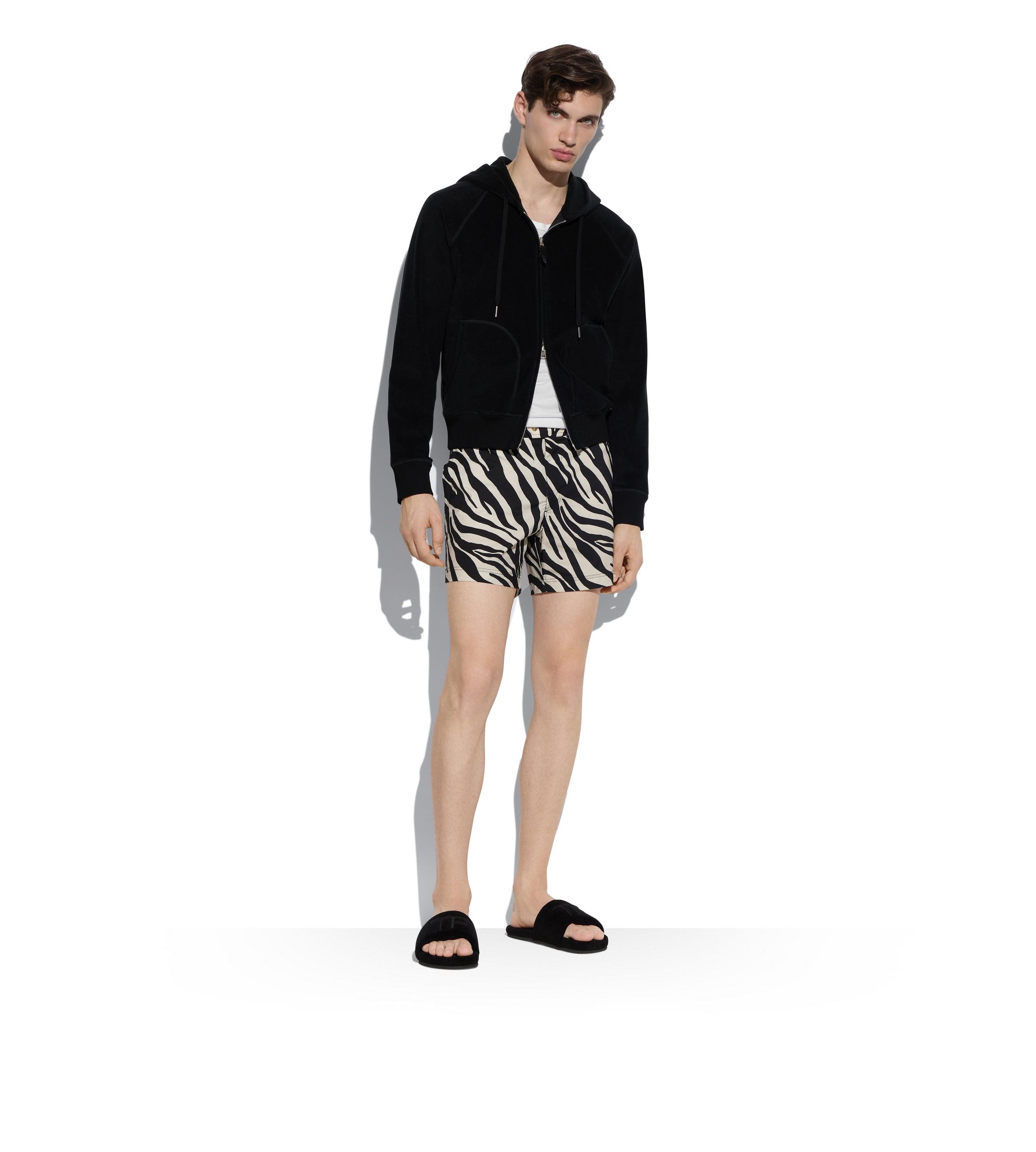 TOWELLING HOODIE - 2