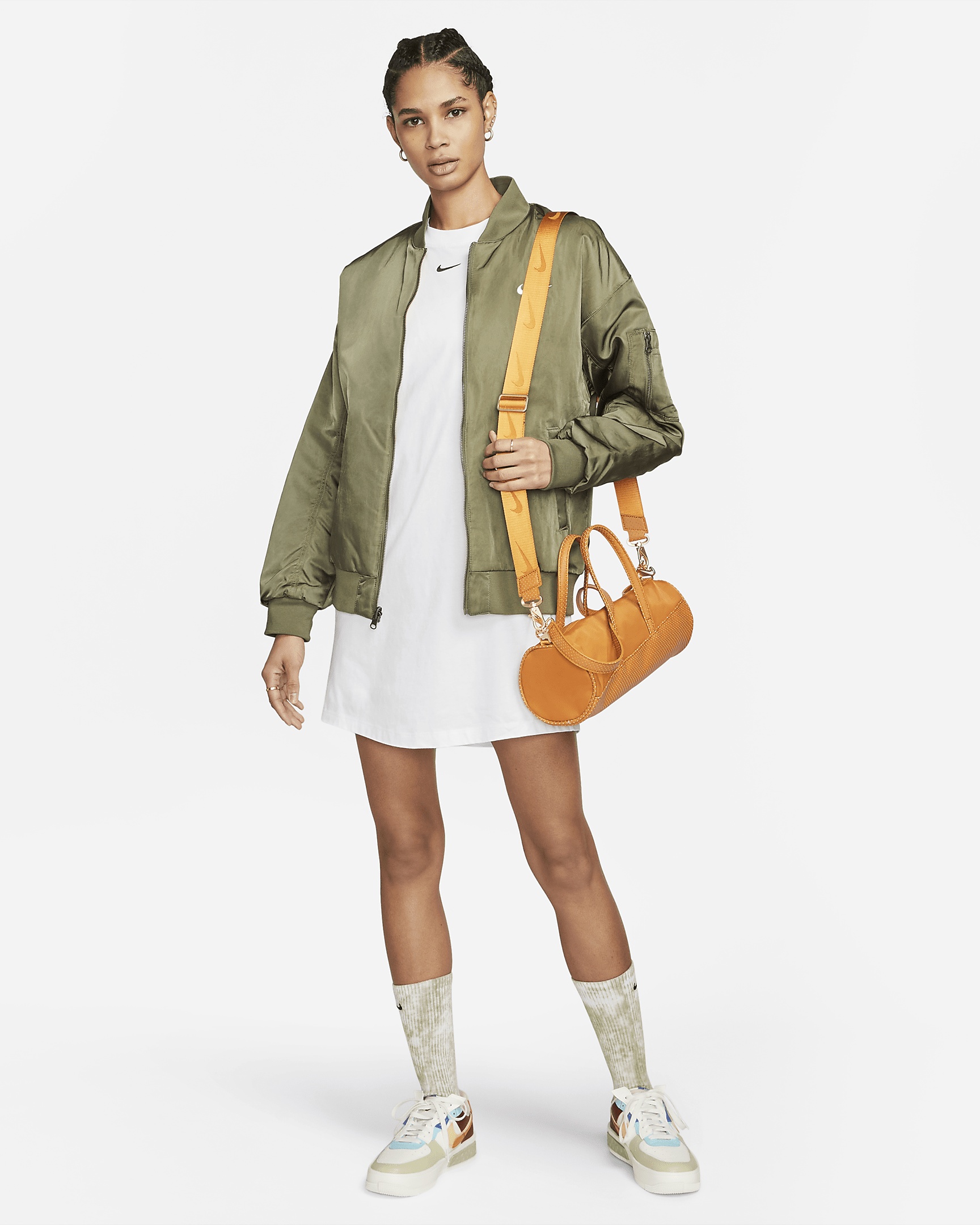 Women's Nike Sportswear Chill Knit Oversized T-Shirt Dress - 5