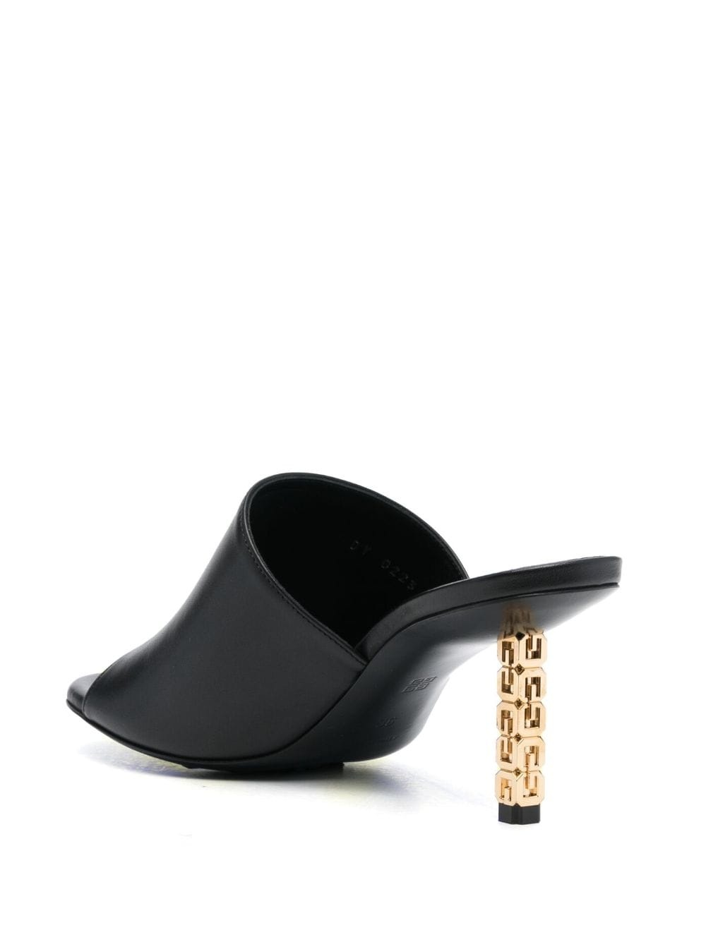 G Cube 75mm leather mules - 3