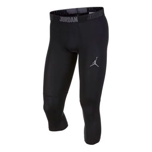 Men's Air Jordan Dri-Fit 23 Alpha 3/ Training Gym Pants/Trousers/Joggers Black 89226-010 892246-010 - 1