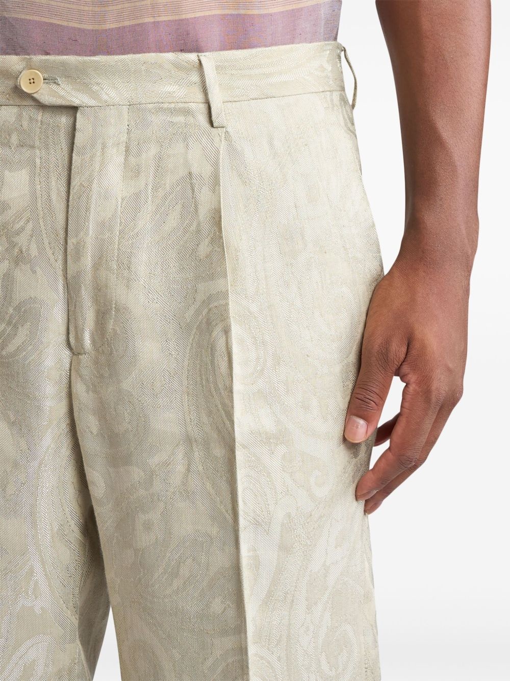jacquard trousers - 5