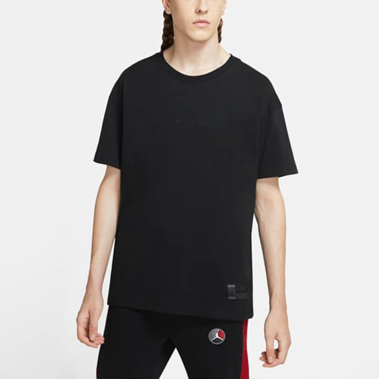 Air Jordan x Fragment Design FW Street Style Collaboration Cotton Logo s Men Black DA2986-010 - 3