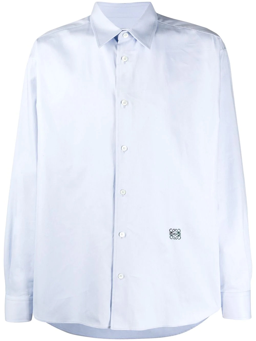 Anagram logo-embroidered shirt - 1