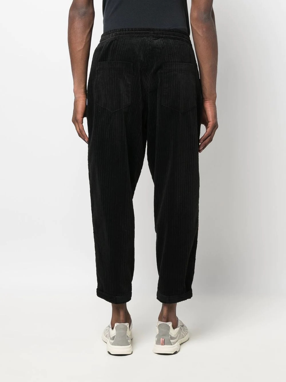 corduroy cropped trousers - 5