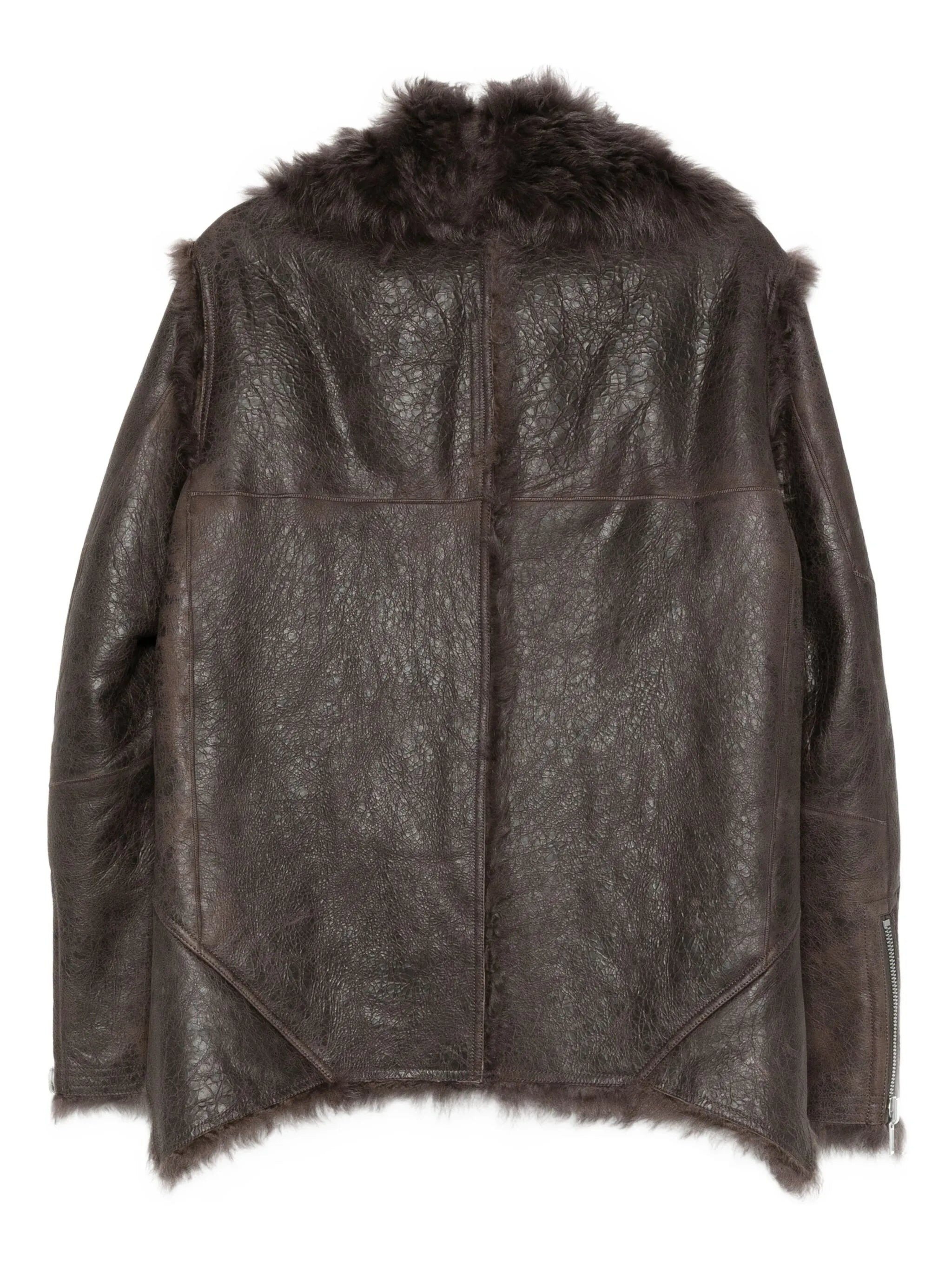 Rick Owens Shearling Zip-front Jacket - 2