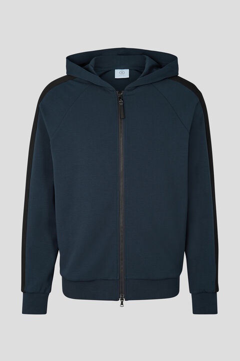 Pacey Sweatshirt jacket in Navy blue - 1
