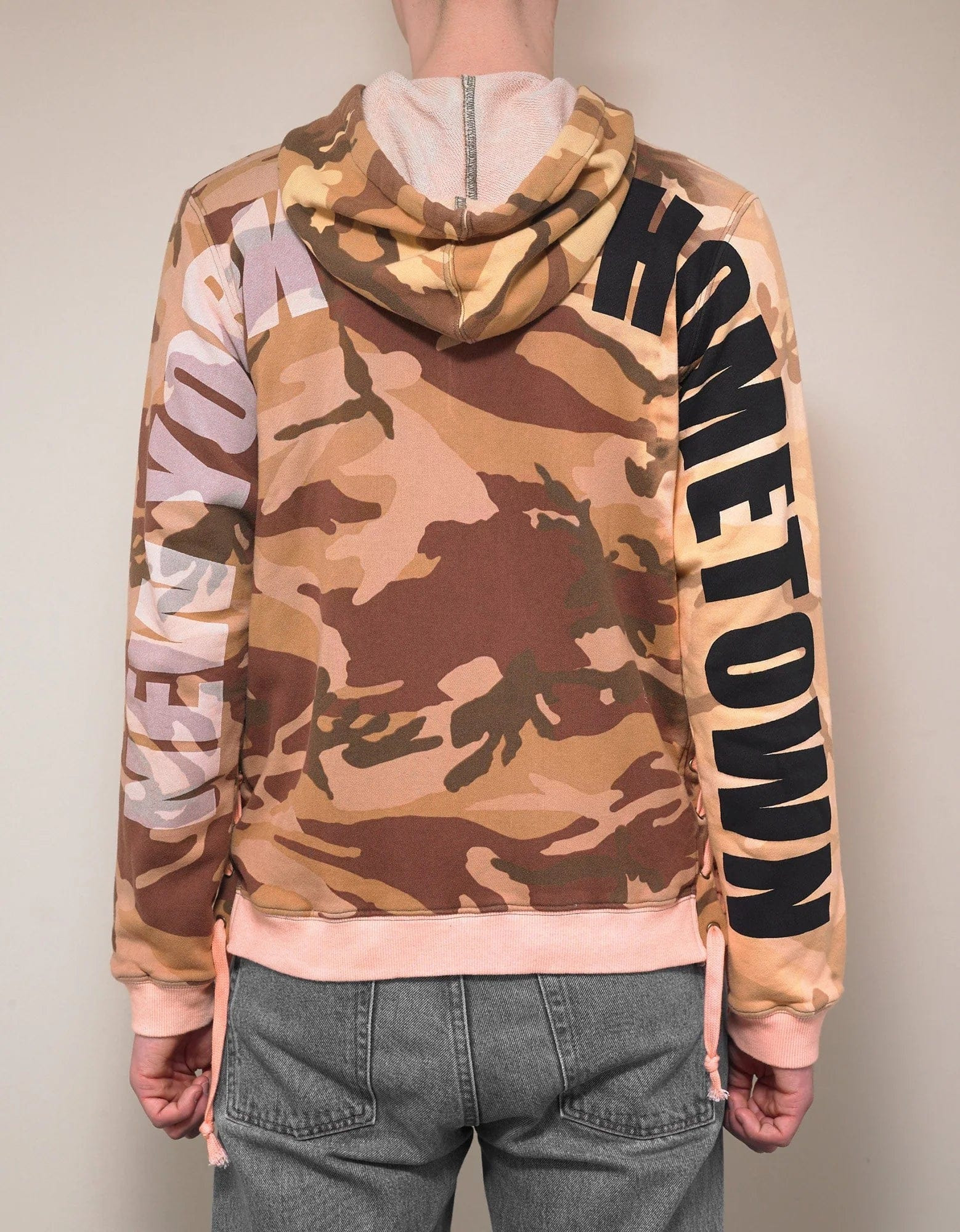 Faith Connexion Kappa Orange Camo Laced Hoodie - 2