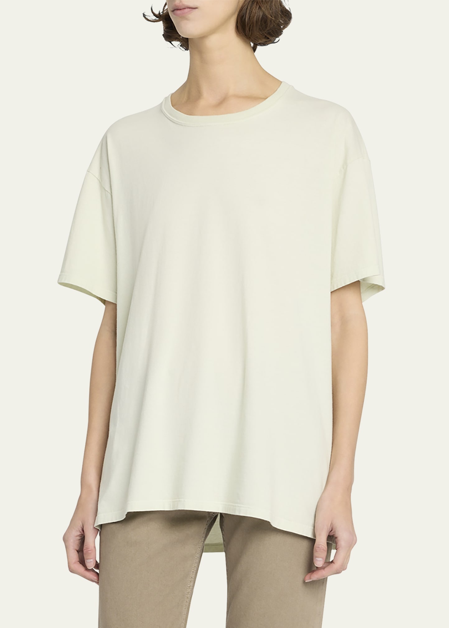 Nadina Oversized Short-Sleeve Top - 4