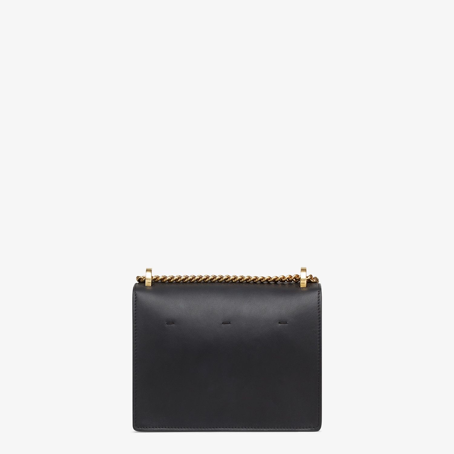 Black leather mini-bag - 3