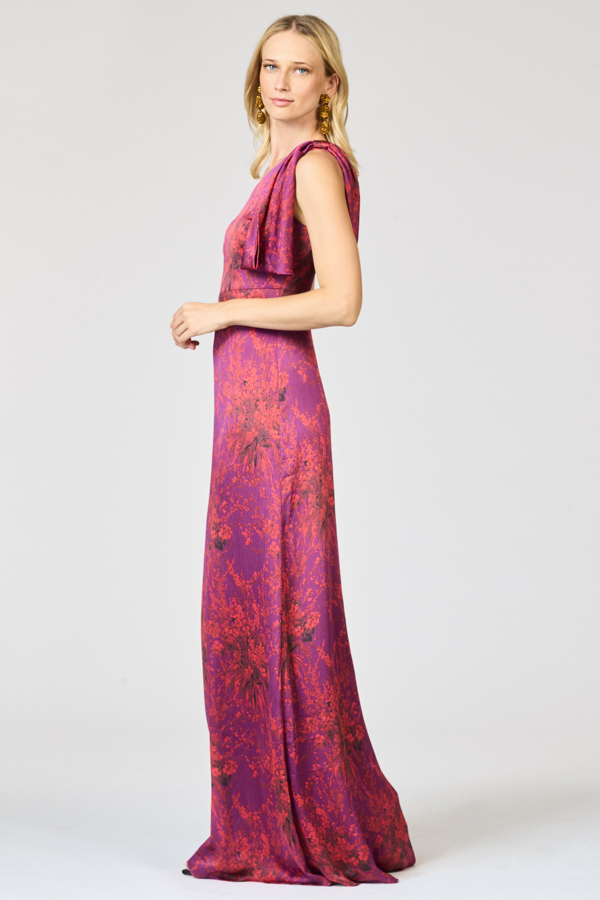 CHELSEA GOWN - RASPBERRY BOUQUET - 2