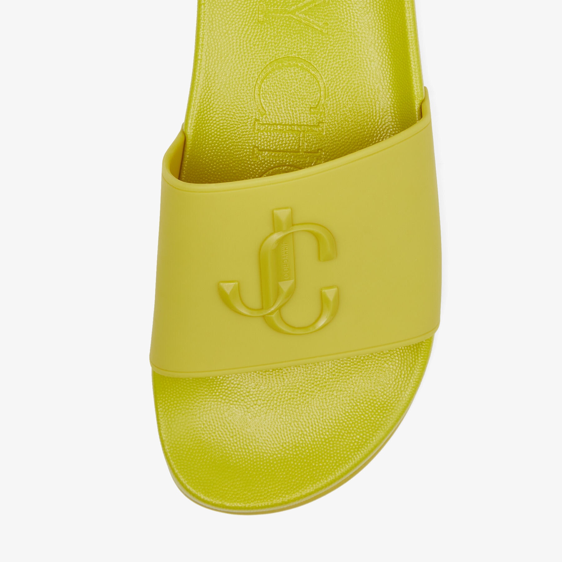 Port/M
Lime Rubber Slides with JC Monogram - 3