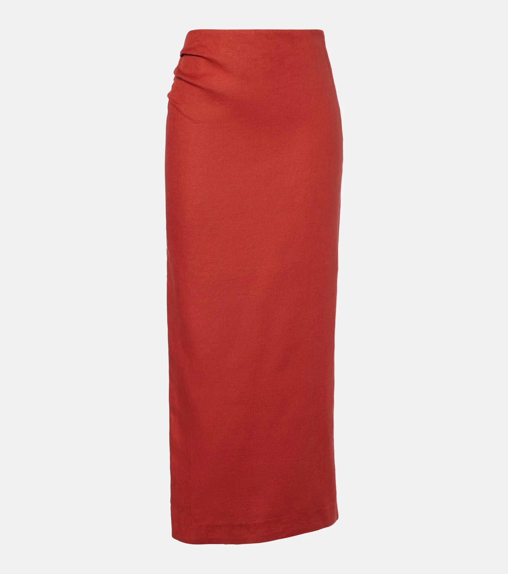 Linen maxi skirt - 1