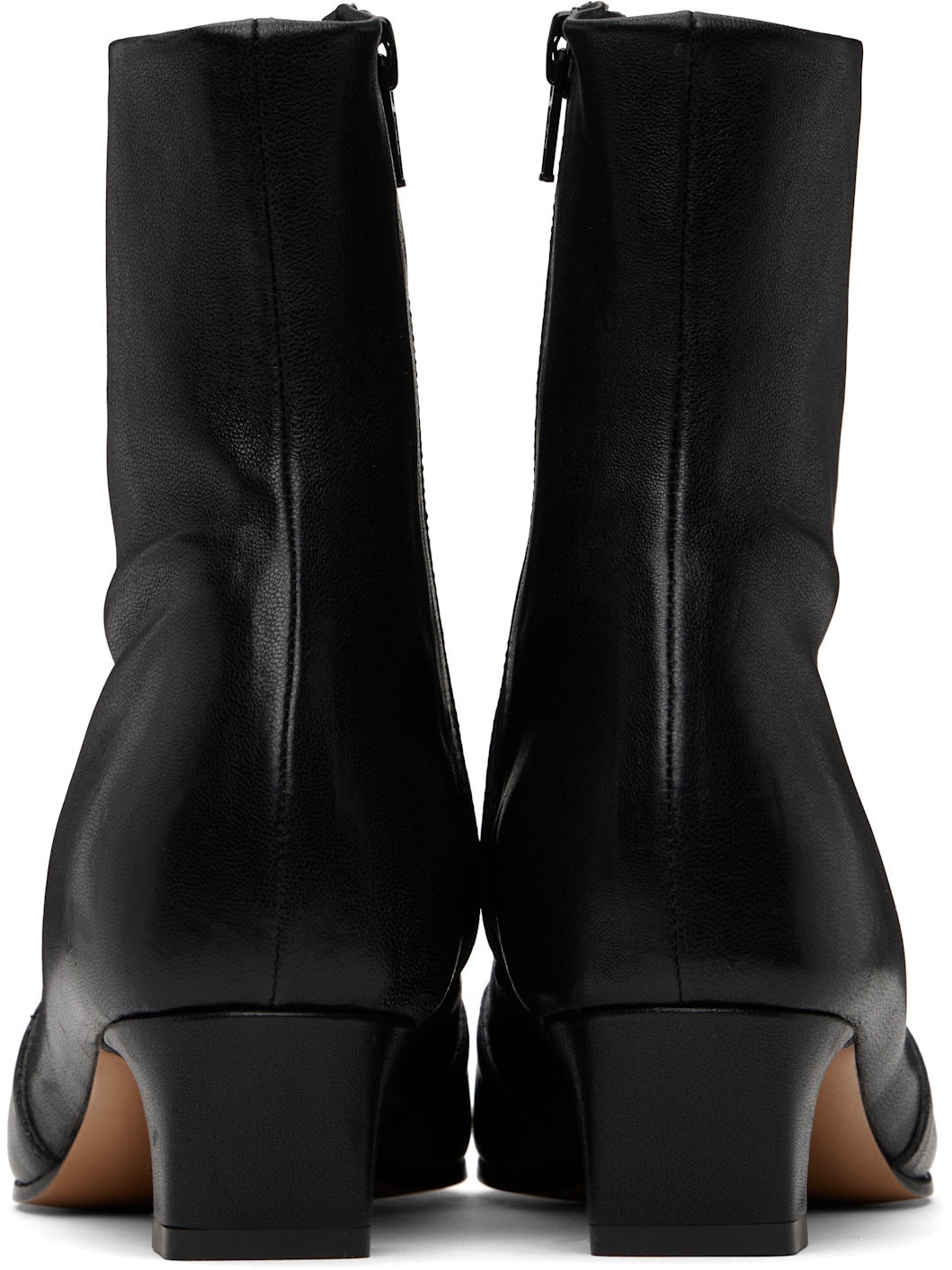 Black Nevada Stretch Low Boots - 2