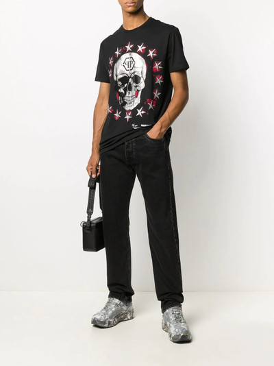 PHILIPP PLEIN skull print T-shirt outlook