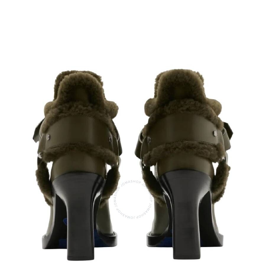 Burberry Leather-shearling Stirrup Boots - 3