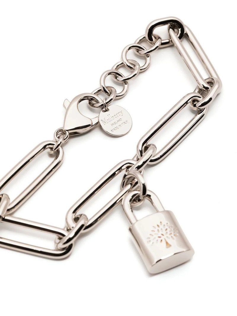 Mulberry Padlock Bracelet (Silver) outlook