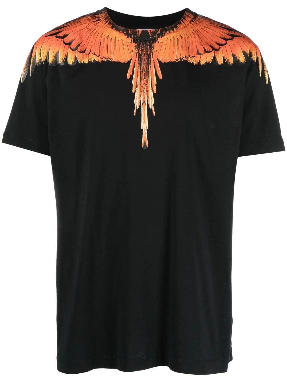 Wings print cotton T-shirt - 1