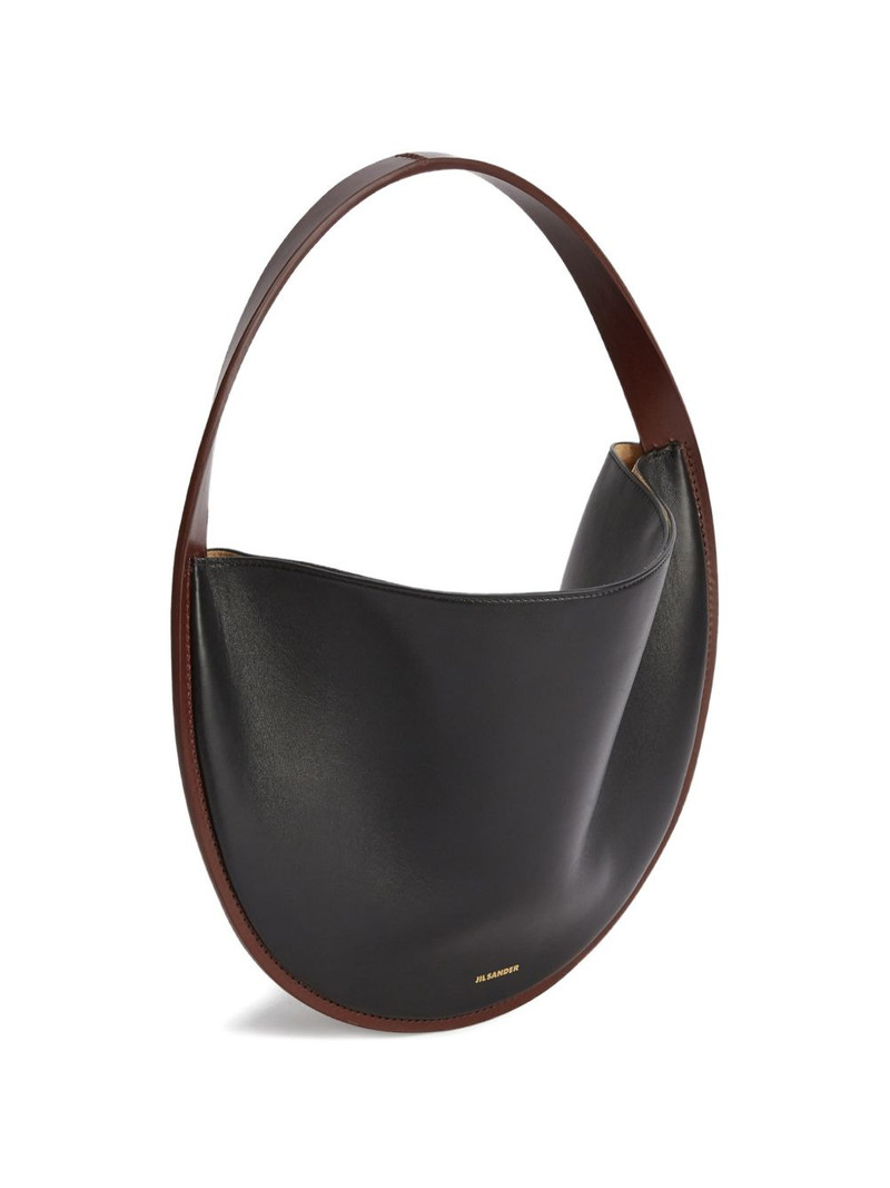 Jil Sander Pivot leather shoulder bag outlook