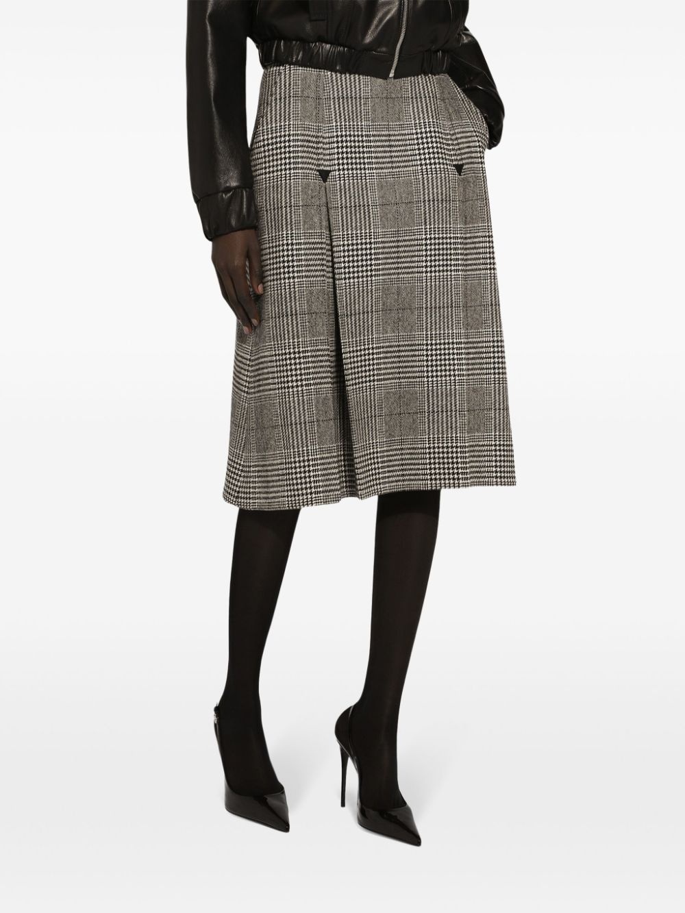 tartan check skirt - 5