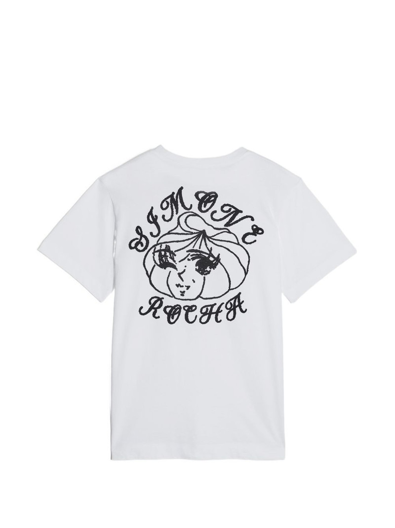 Simone Rocha Dim Sum logo-print T-shirt outlook