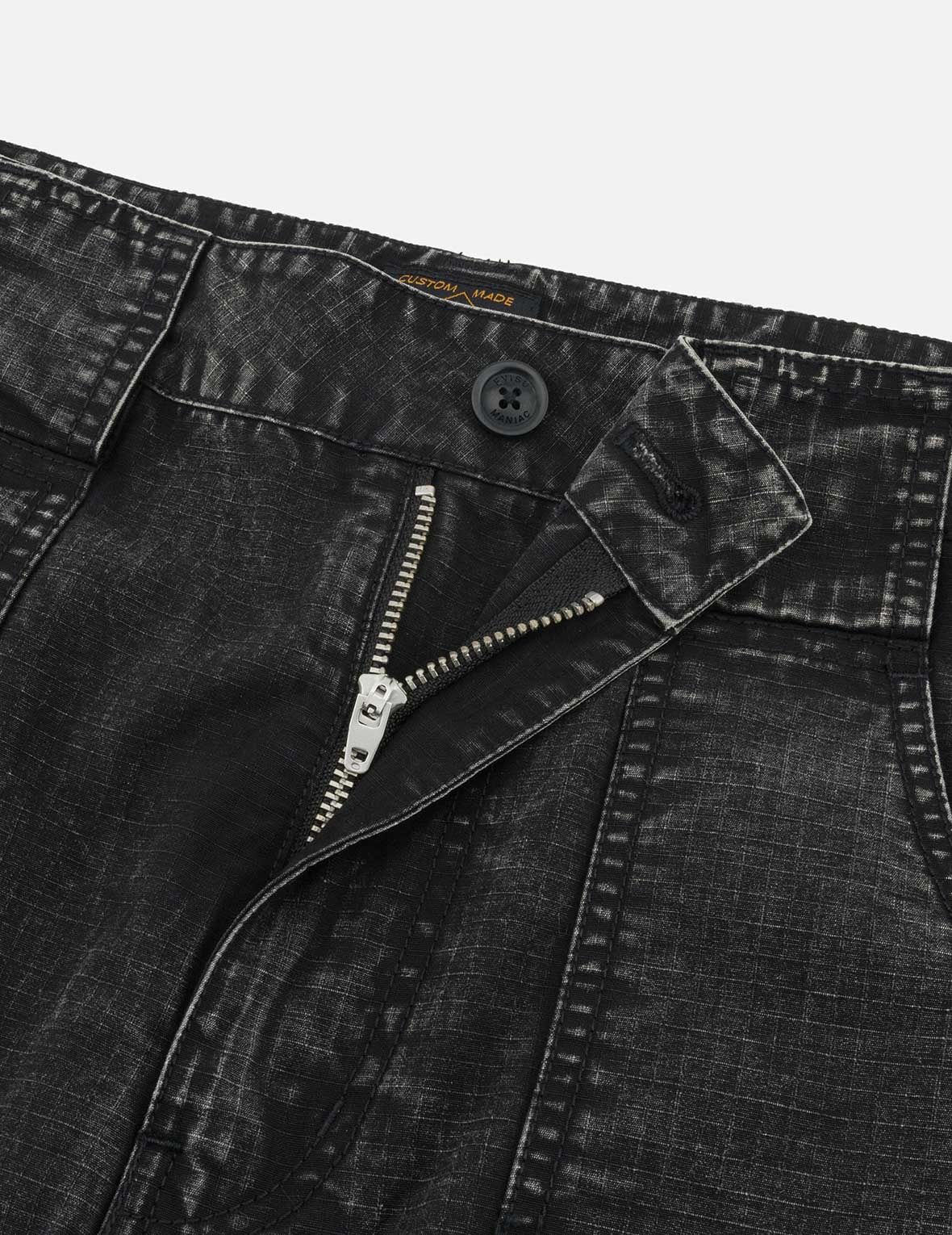 Seagull and Kamon Embroidery Straight Fit Woven Joggers - 10