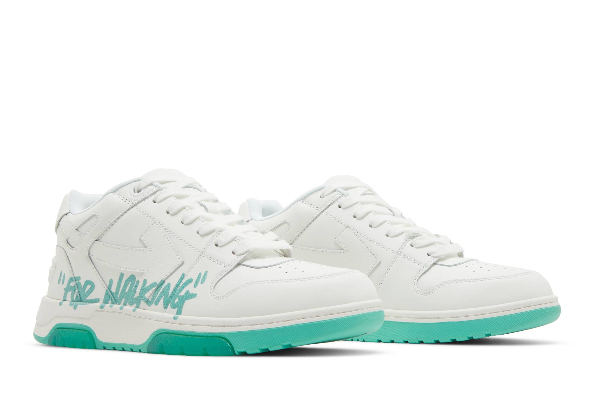 Off-White Out of Office 'For Walking - White Green' - 8