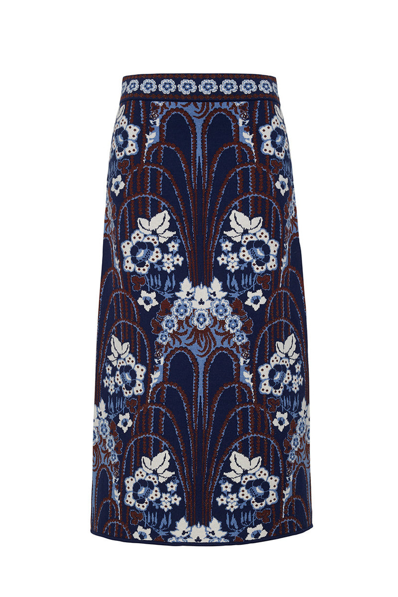 Clara Skirt Cult Favorite Patterned Jacquard Skirt 1