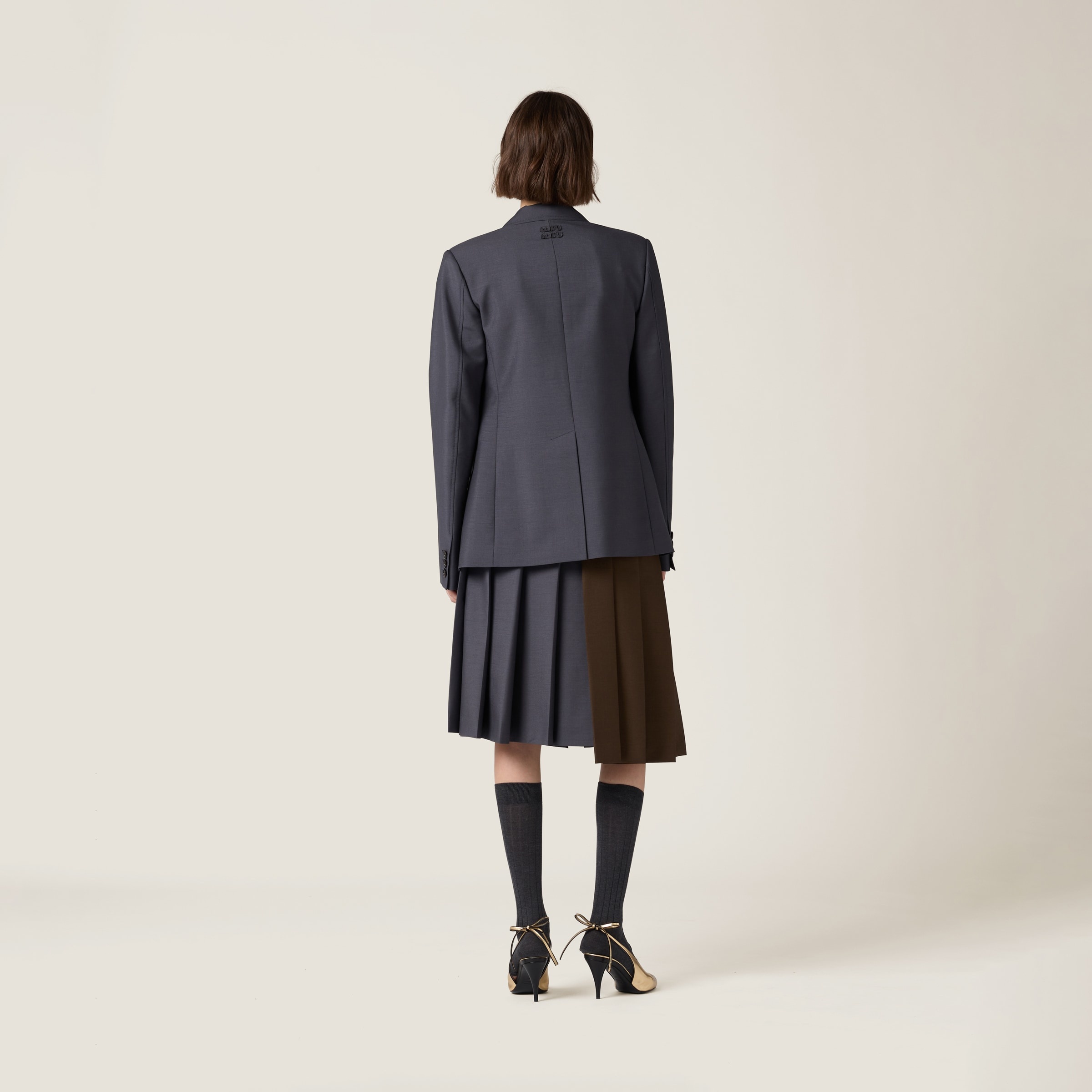 Miu Miu Kid mohair skirt | REVERSIBLE
