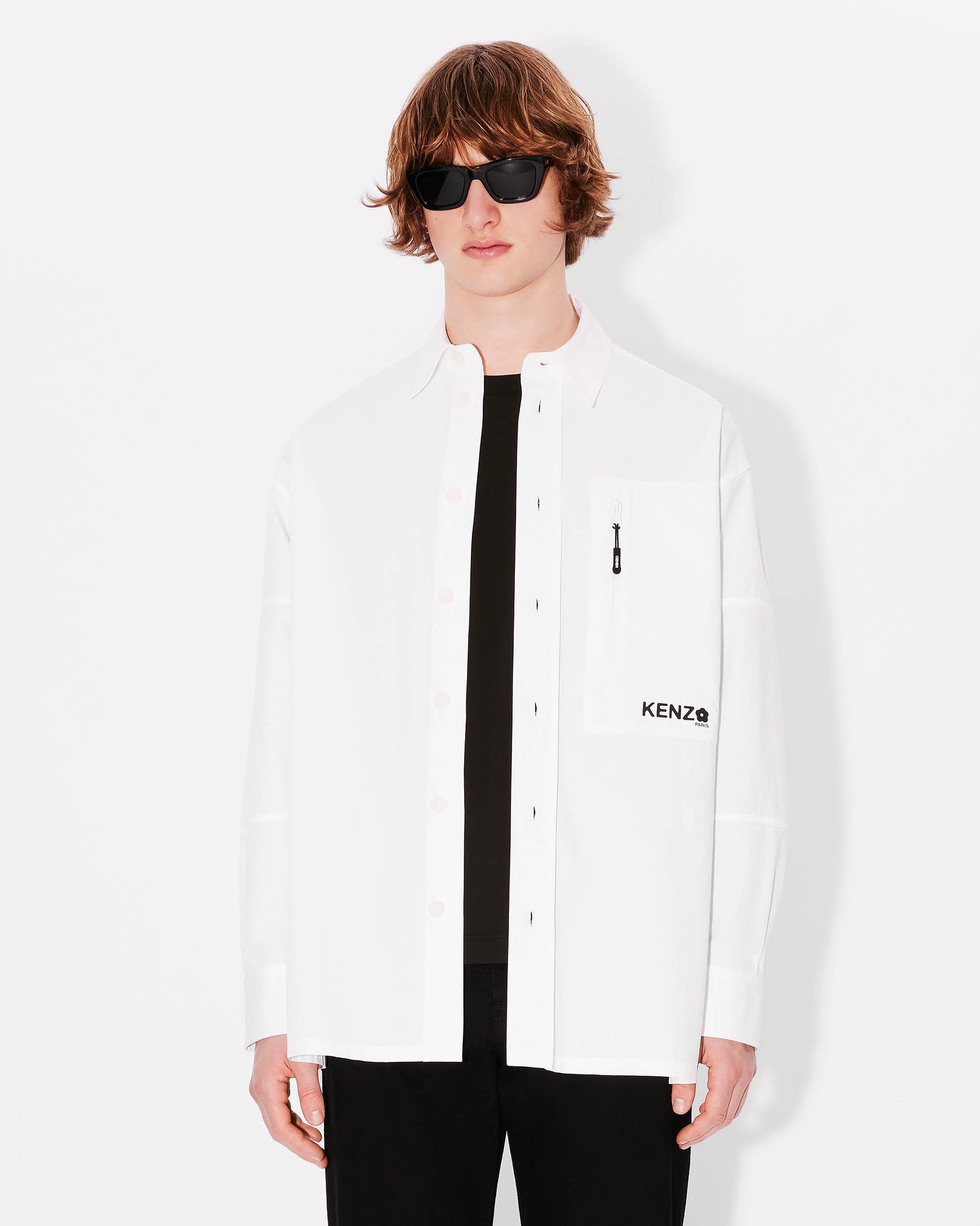 'Boke Flower 2.0' oversized shirt - 3