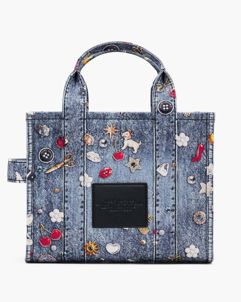 THE TROMPE L'OEIL TRINKET CANVAS SMALL TOTE BAG 3
