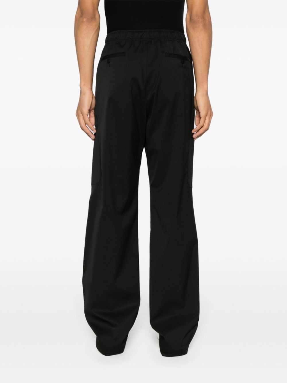 Palm Angels Monogram Loose Pants Black - 5